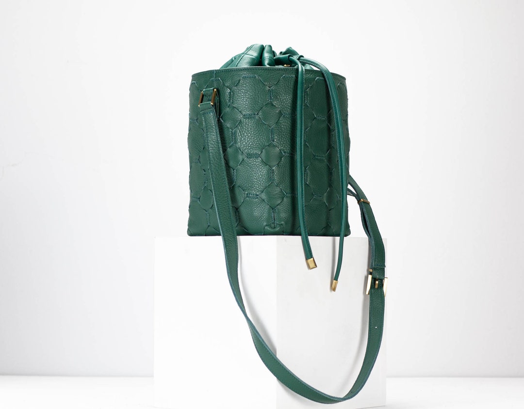 ショルダーバッグ・ポシェット MUCENT POT DOUBLE WRINKLE LEATHER SHOULDER BAG 5BJH1045 MUCENT POT DOUBLE WRINKLE LEATHER SHOULDER BAG 5BJH1045