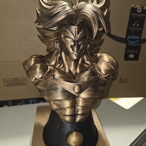 Broly from Dragonball Z Large Statue Bust