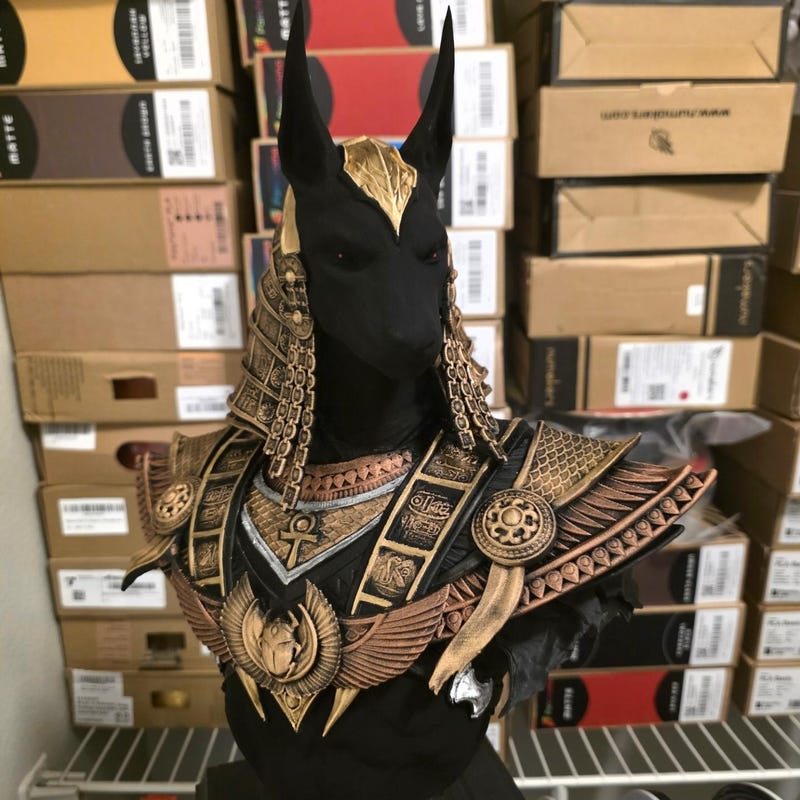 Anubis Mask - Etsy