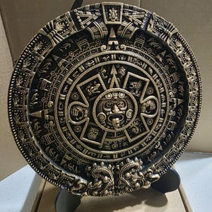Aztekisk kalender solstensdisplay "2 storlekar tillgängliga"