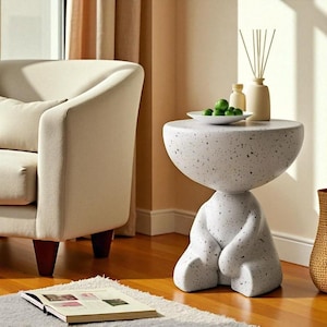 Luxury Cartoon Sofa Side Table | Corner Coffee Table | Cute Furniture | Cute Bed Side Table | Living Room Table | Unique Side Table | Gift
