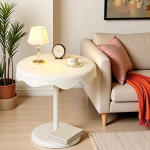 Organic Sculptural Sofa Side Table | Corner Coffee Table | Cute Furniture | Cute Bed Side Table | Living Room Table | Aesthetic Furniture