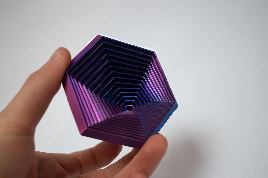 Heagonal Fidget Stress-relieving Hexagonal Fidget Toy Mindful Fun for All Ages ...