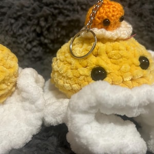 crochet egg, plushie egg, stuffed egg, Egg plush | food toy | crochet egg | sunny side up plush | handmade perfect for gift , plushie, eggs