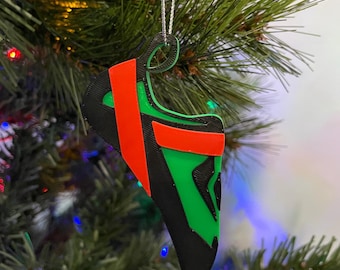 Rock Climbing Ornament - Outdoorsy, Climbing, Bouldering Gift