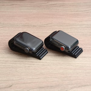 Apple Watch Clip Series 3-11:  (Does NOT fit over other cases) - Pack of 2 - Clip Case, Watch Accessory, Hiking, Pedometer, GPS Tracker