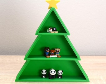 Christmas Tree Table Top Shelf - Christmas Decor, Toy Displays & Storage, Fun Seasonal Gifts