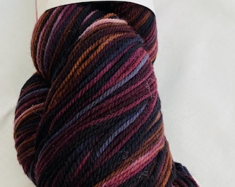 1 Skein Desert Vista Fingering Weight Yarn, Superwash Merino,  480 Yards Each, New Yarn, Studio Destash, Fall Fushion Colorway