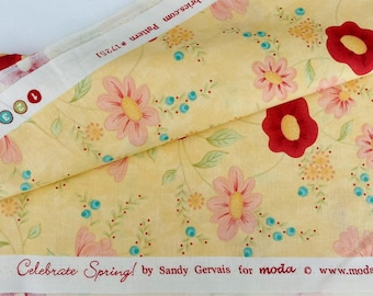 Celebrate Spring by Sandy Gervais by Moda, OOP, half yard