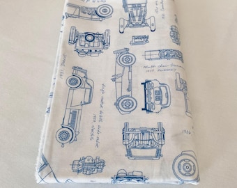 Vintage Blueprints by Savannah Lindsay for Robert Kaufman Fabrics, 56” by WOF, Out of Print, Hard to Find
