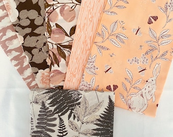 Her and History by Bonnie Christine for Art Gallery Fabrics, OOP, 5 FQ’s & 1 small remnant