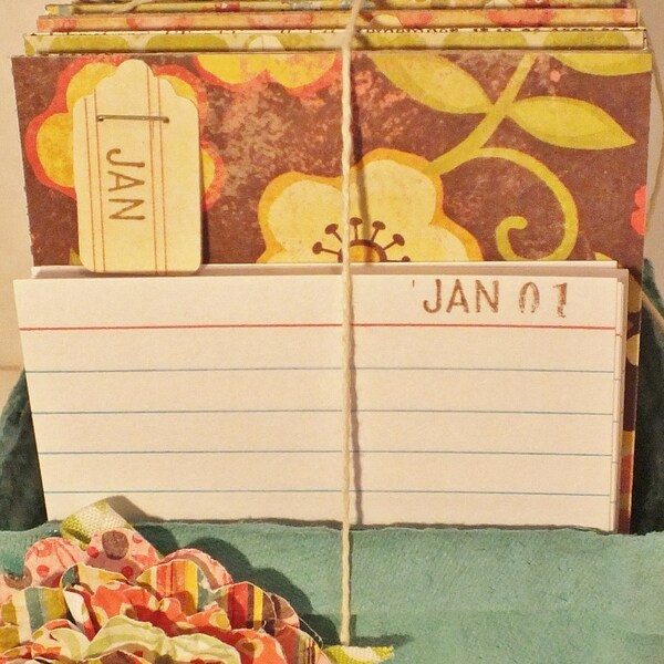 Card File Journal - A Unique Journal Gives a Glimpse of Each Day