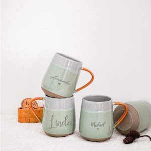 Personalized Name Gift,Best Friend Mug Gift Birthday gift,Thank You Gift For Grandma,Parents Holiday Gifts Idea,Engraved Home Cup Gift JS