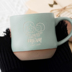 Mother&#39;s Day Gifts,Mommy Mug,Custom Name Mug,Personalized Engraved Mugs,Large Coffee Mugs,Mom Mug,Love Mom,Mama Mug,Gift For Mom,PD