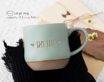 9th wedding anniversary gifts,Custom anniversary mug Personalized Wedding and Engagement Gift,Gift for Husband Wife,Gift for her,Home giftPD