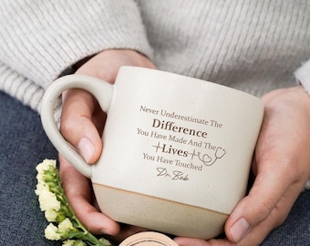 Personalisiertes Dankeschön für Doktor, individuelles Ruhestandsgeschenk, Arztgeschenk, Thanksgiving-Geschenk, Geschenk für ihn, Lehrergeschenk, Weihnachtsgeschenk. P.D