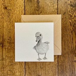 Duckling Greetings Card