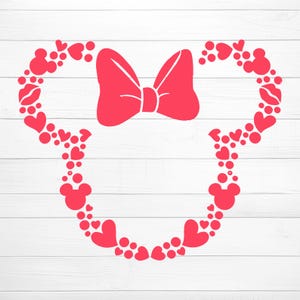 Valentine Couple Mouse Svg, Valentine Svg, Retro Valentine's day Png, Valentine Cartoon Character Svg