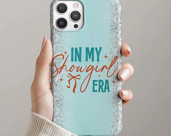 Custodia per telefono In My Showgirl Era, regalo alla moda per gli appassionati di musica Taylor per iPhone 17 16 15 14 13 Pro Max Mini 7 8 XR XS X Cover antiurto per telefono