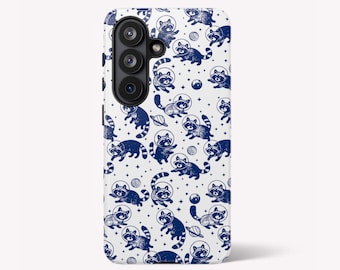 Raccoon Phone Case: Cute Cover Samsung Galaxy S26 S25 S24 S23 S22 S21 S20 FE Ultra Magnetic Cover Samsung A57 A37 Flip 8 Animal Lovers Gift