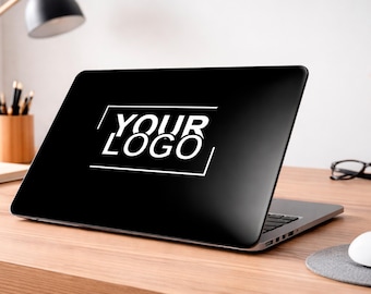 Coque rigide personnalisée avec logo pour MacBook, compatible avec MacBook Air et Pro 13, 14, 15 et 16 pouces. Protection optimale pour votre ordinateur portable.