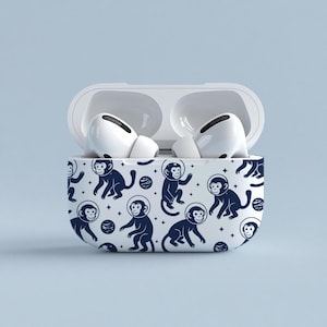 Monkey Case For AirPods Pro Pro2/1/2/3/4, Iphone Accesories Airpods Pro 2nd/1stGen Case, Cute Monkey Airpods Pro Gen 3 Cover Gift For Her