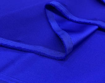 Royal Blue Acetate Satin Fabric – Luxury Shiny Soft Material | 150 cm Width