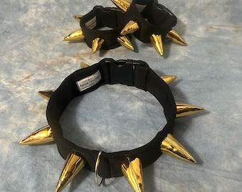 8 Spik Fursuit Kragen/Manschetten Set