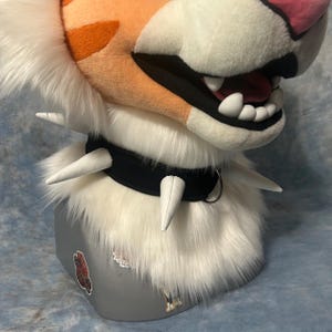 Large 6 Spiked Fursuit Collars