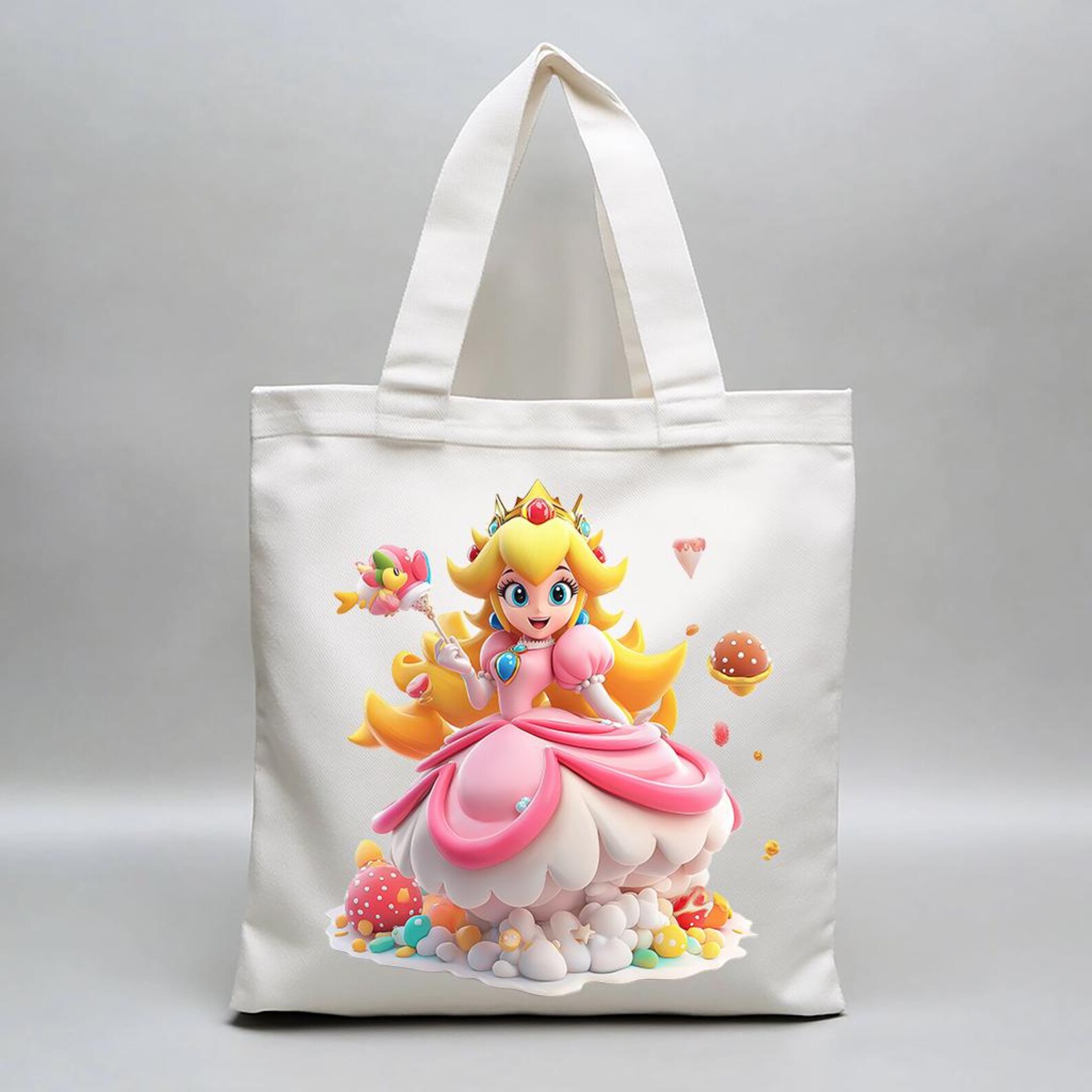 Princess Peach Png, 1 PNG+1 SVG, Whimsical Cartoon Images, Digital ...