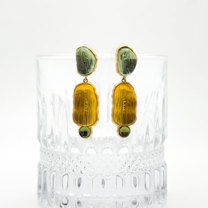Vintage Fresh Jelly Earrings, Rustic Style Earrings, Ethnic Style Earrings, Bohe Earrings, Cute Earrings, Festival Earrings