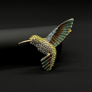 broche:kolibrie | BROCHES | 't Oortje webshop