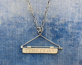 Tickety Boo necklace British necklace