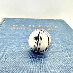 porcelain flower ring