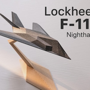 レトロミニマリストF-117ナイトホークステルス戦闘機デスクデコレーション