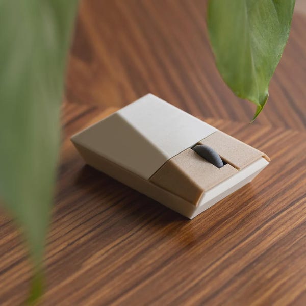 The Pointer Two: A Vintage Retro-style Wireless Computer Mouse