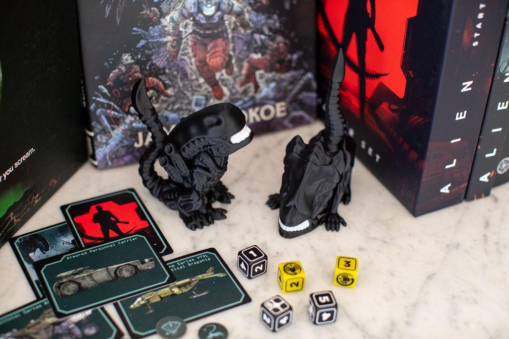 Chibi Alien Queen Xenomorph Desk Toy From Aliens Movie - Etsy