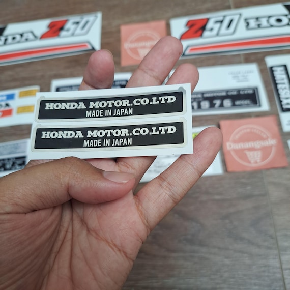 Sticker Decal Honda Z50 1976 Red Side Cover Fuel Gas Tank - Etsy