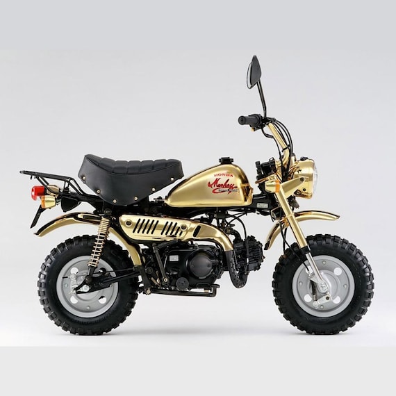 Sticker Decal Honda Monkey Z50J Limited Edition Gold 1984 Side