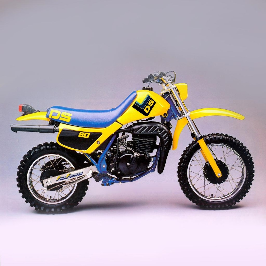 Sticker Decal Suzuki DS 80 1986 Side Cover Fuel Gas Tank - Etsy