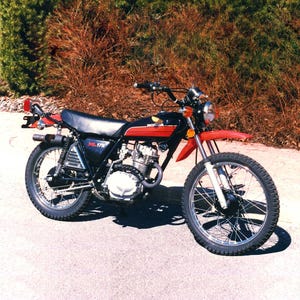Sticker Decal Honda XL 175 s 1978 Side Cover Fuel Gas Tank