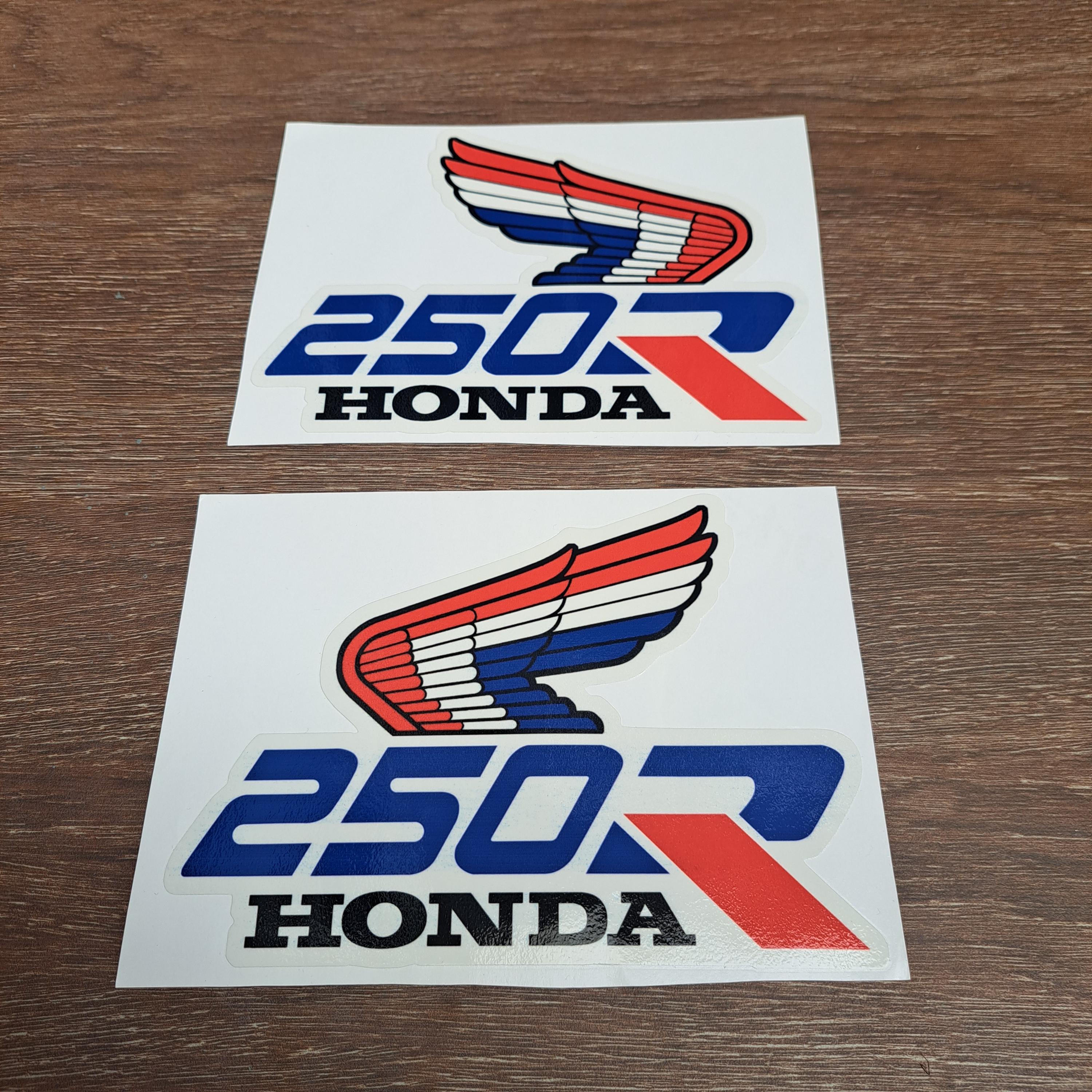 Sticker Decal Honda XL250R XL 250R 1987 Side Cover Fuel Gas Tank
