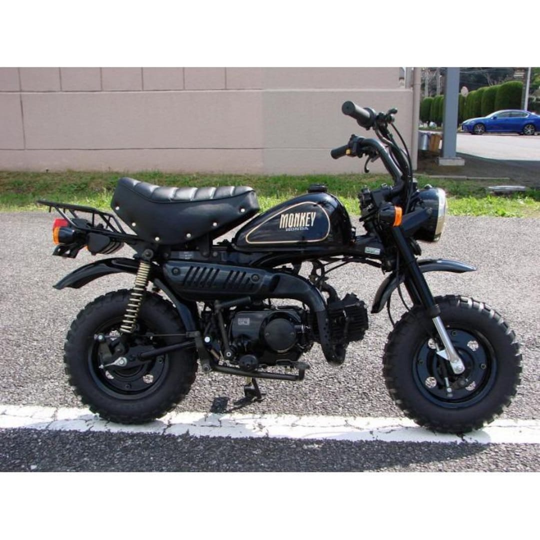 Sticker Decal Honda Monkey Z50 Special Edition Black 1990 Side