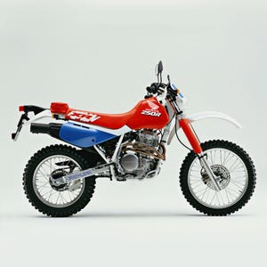 Sticker Decal Honda XR250 R 1989 Side Cover Fuel Gas Tank