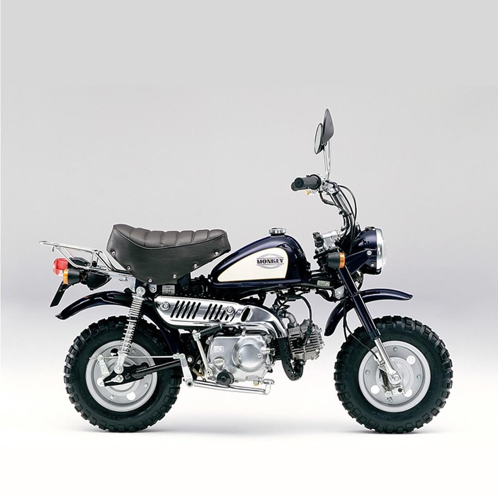ホンダ モンキー Z50 1993 サイドカバー燃料ガスタンク用ステッカー