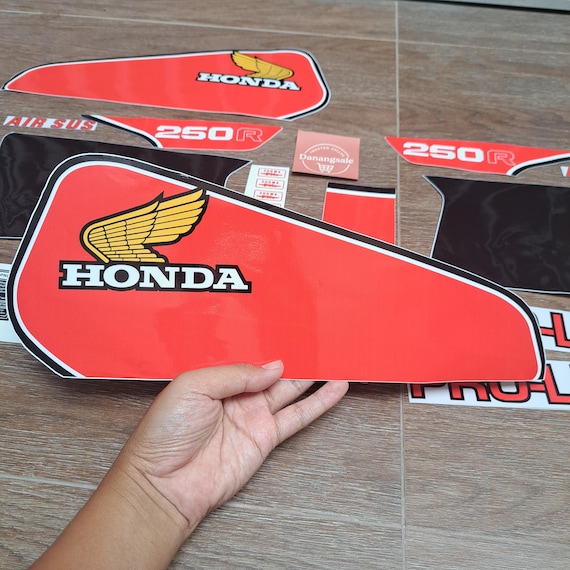 Sticker Decal Honda XL250R XL 250 Red Side Cover Fuel Gas Tank - Etsy