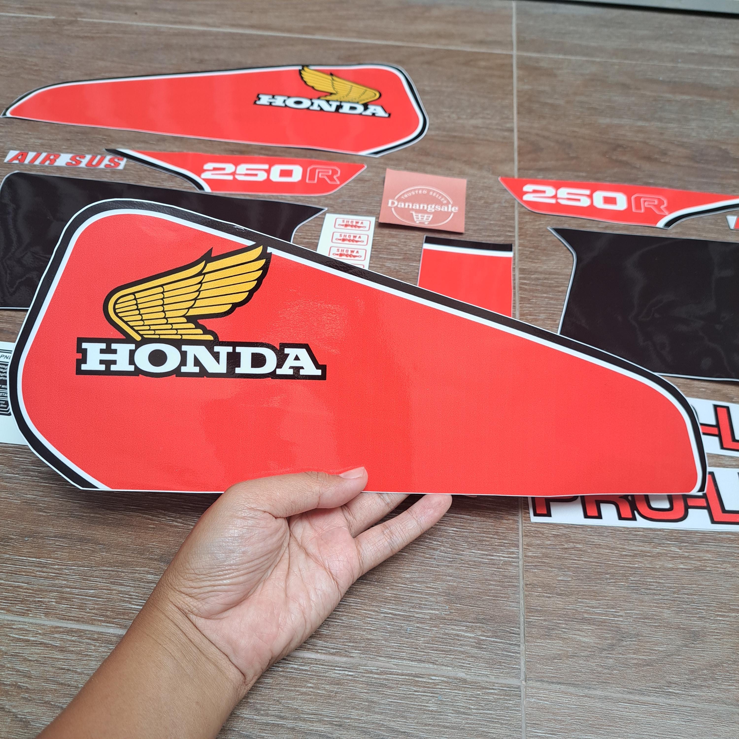 Sticker Decal Honda XL250R XL 250 Red Side Cover Fuel Gas Tank - Etsy