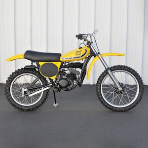 Sticker Decal Yamaha MX 125 1974 Vintage Enduro Side Cover Fuel Gas Tank