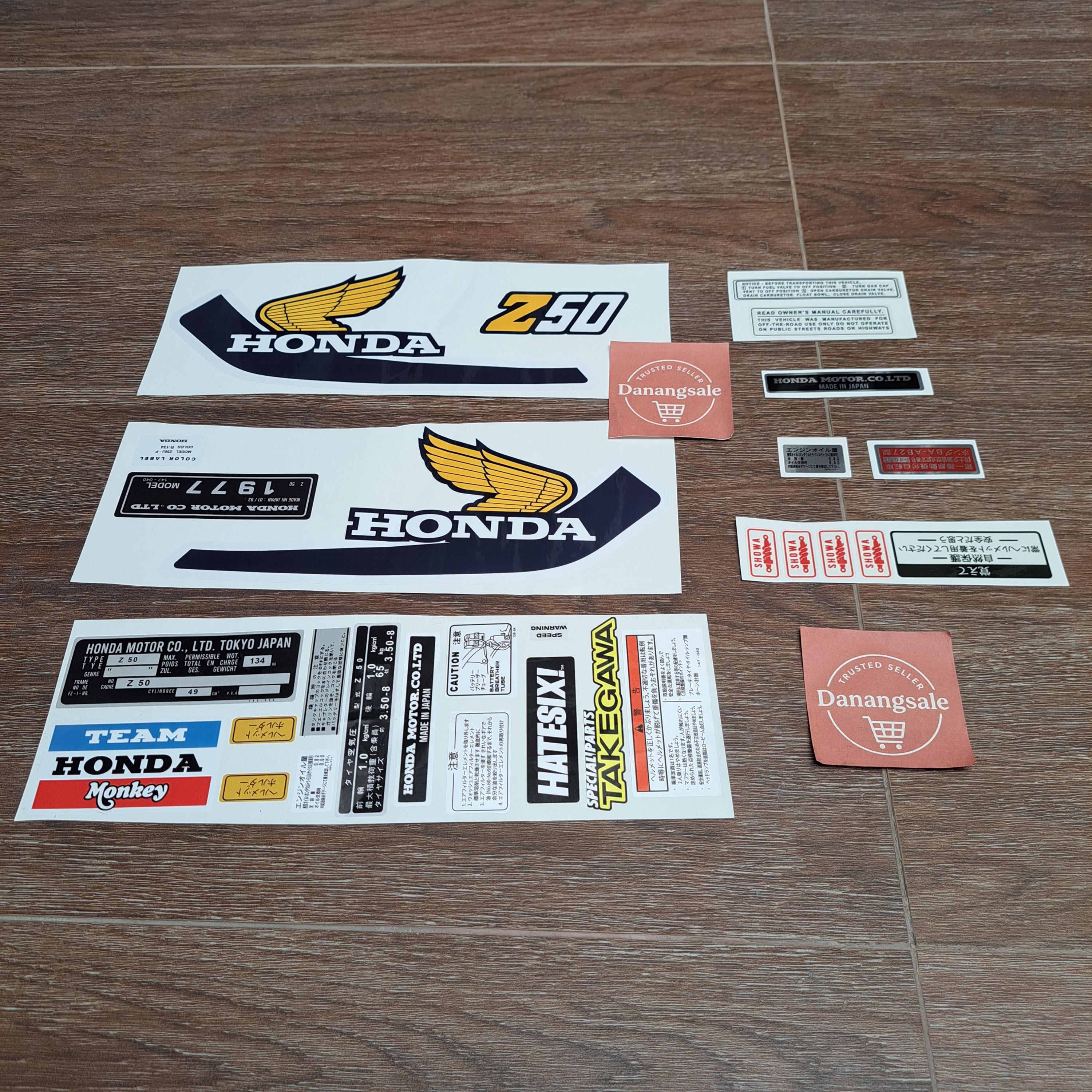 ホンダ Z50 1974 1975 1976 1977 サイドカバー燃料ガスタンク用