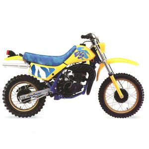 Sticker Decal Suzuki DS 80 1992 Side Cover Fuel Gas Tank